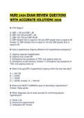 NURS 5434 EXAM REVIEW QUESTIONS WITH ACCURATE SOLUTIONS 2026&period;&NewLine;&NewLine;