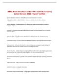 NSCA Exam Questions with 100&percnt; Correct Answers &vert; Latest Version 2026 &vert; Expert Verified 