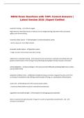 NSCA Exam Questions with 100&percnt; Correct Answers &vert; Latest Version 2026 &vert; Expert Verified 
