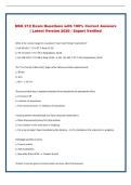 NSG 212 Exam Questions with 100&percnt; Correct Answers &vert; Latest Version 2026 &vert; Expert Verified 