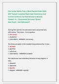 Pax Verbal Ability Test &vert;&vert; Most Recent Exams 2026 2027