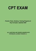 CPT Exam Study Guide 2026 &vert; Medical Coding&comma; Procedural Coding&comma; Practice Questions & Certification Exam Prep