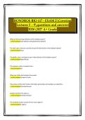 Hondros BIO 117 Exam 2 &lpar;Lectures 5&ndash;9&rpar; 2026&sol;2027 Biology Course &ndash; Questions and Answers A&plus; Edition Study Guide