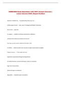 NUR 3066 Exam Questions with 100&percnt; Correct Answers &vert; Latest Version 2026 &vert; Expert Verified 