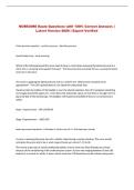 NUR 3066 Exam Questions with 100&percnt; Correct Answers &vert; Latest Version 2026 &vert; Expert Verified 