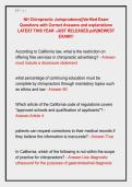 NH Chiropractic Jurisprudence&vert;&vert;Verified Exam &NewLine;Questions with Correct Answers and explanations &NewLine;LATEST THIS YEAR -JUST RELEASED&period;pdf&vert;&vert;NEWEST &NewLine;EXAM&excl;&excl;&excl;