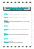 NU 325 Health Assessment Exam 2NU 325 Health Assessment Exam 3 questions with verified answers A&plus; Grade 20262027 Complete Exam