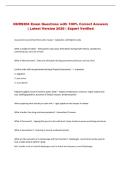 NURS204 Exam Questions with 100&percnt; Correct Answers &NewLine;&vert; Latest Version 2026 &vert; Expert Verified 