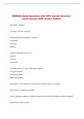 NURS204 Exam Questions with 100&percnt; Correct Answers &NewLine;&vert; Latest Version 2026 &vert; Expert Verified 