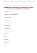 NURS204 Exam Questions with 100&percnt; Correct Answers &NewLine;&vert; Latest Version 2026 &vert; Expert Verified 