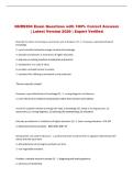 NURS204 Exam Questions with 100&percnt; Correct Answers &NewLine;&vert; Latest Version 2026 &vert; Expert Verified 