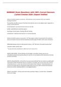 NURS 661 Exam Questions with 100&percnt; Correct Answers &vert; Latest Version 2026 &vert; Expert Verified 