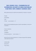 WGU C836 Exam Bundle 2026&sol;27 