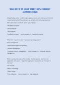 WGU D075 OA EXAM WITH 100&percnt; CORRECT &NewLine;ANSWERS 2026