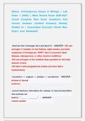 Sawey&colon; Contemporary Issues in Biology &plus; Lab &NewLine;Exam 1 &lpar;2026&rpar; &vert;&vert; Most Recent Exam 2026-2027 &NewLine;Actual Complete Real Exam Questions And &NewLine;Correct Answers &lpar;Verified Answers&rpar; Already  &NewLine;Graded A&plus; &vert; Guaranteed Success&excl;&excl; Brand New &NewLine;Exam &vert; Just  Released&excl;&excl; 