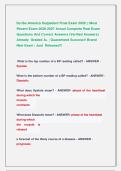 Scribe America Outpatient Final Exam 2026 &vert;&vert; Most &NewLine;Recent Exam 2026-2027 Actual Complete Real Exam &NewLine;Questions And Correct Answers &lpar;Verified Answers&rpar; &NewLine;Already  Graded A&plus; &vert; Guaranteed Success&excl;&excl; Brand &NewLine;New Exam &vert; Just  Released&excl;&excl;