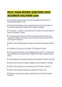 PICAT EXAM REVIEW QUESTIONS WITH ACCURATE SOLUTIONS 2026&period;&NewLine;&NewLine;