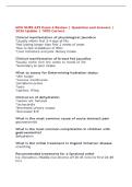 MVU NURS 629 Exam 1&comma;2&comma;3 and 4 Bundle with complete solutions&period;