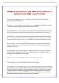 OLERE  Exam Questions with 100&percnt; Correct Answers &NewLine;&vert; Latest Version 2026 &vert; Expert Verified 