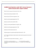 OLERE  Exam Questions with 100&percnt; Correct Answers &NewLine;&vert; Latest Version 2026 &vert; Expert Verified 