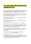 PPT LATEST EXAM PREP QUESTIONS AND ANSWERS  2026&period;&NewLine;&NewLine;