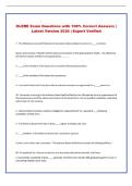 OLERE  Exam Questions with 100&percnt; Correct Answers &NewLine;&vert; Latest Version 2026 &vert; Expert Verified 
