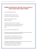 OLERE  Exam Questions with 100&percnt; Correct Answers &NewLine;&vert; Latest Version 2026 &vert; Expert Verified 