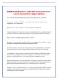 OLERE  Exam Questions with 100&percnt; Correct Answers &NewLine;&vert; Latest Version 2026 &vert; Expert Verified 