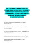 NUR 210 EXAM 1 NEWEST 2026&sol;2027 ACTUAL EXAM STUDY GUIDE COMPLETE QUESTIONS AND CORRECT DETAILED ANSWERS WITH RATIONALES &lpar;VERIFIED ANSWERS&rpar; &vert;ALREADY GRADED A&plus;&vert;&vert;NEWEST VERSION&NewLine;