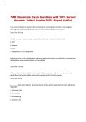 PADI Divemaster Exam Questions with 100&percnt; Correct &NewLine;Answers &vert; Latest Version 2026 &vert; Expert Verified 