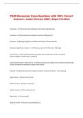 PADI Divemaster Exam Questions with 100&percnt; Correct &NewLine;Answers &vert; Latest Version 2026 &vert; Expert Verified 