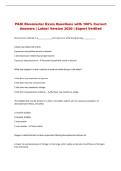PADI Divemaster Exam Questions with 100&percnt; Correct &NewLine;Answers &vert; Latest Version 2026 &vert; Expert Verified 