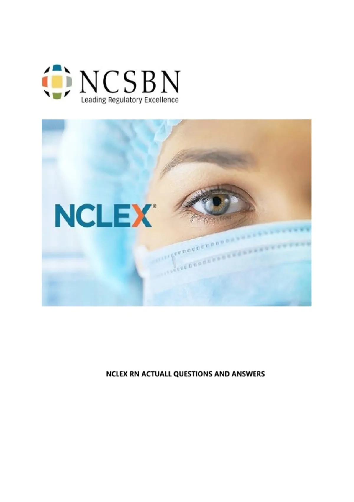 NCLEX-RN Exam With NGN 2026 Edition Actual Questions And Correct ...