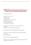 PADI Divemaster Exam Questions with 100&percnt; Correct &NewLine;Answers &vert; Latest Version 2026 &vert; Expert Verified 