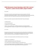 PADI Divemaster Exam Questions with 100&percnt; Correct &NewLine;Answers &vert; Latest Version 2026 &vert; Expert Verified 