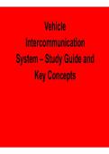 Vehicle Intercommunication System Study Guide Key Concepts Exam Preparation Practice Questions Answers 2025&sol; 2026