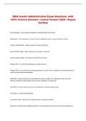 QMA Insulin Administration Exam Questions with &NewLine;100&percnt; Correct Answers &vert; Latest Version 2026 &vert; Expert &NewLine;Verified