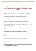 QMA Insulin Administration Exam Questions with &NewLine;100&percnt; Correct Answers &vert; Latest Version 2026 &vert; Expert &NewLine;Verified
