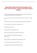 QMA Insulin Administration Exam Questions with &NewLine;100&percnt; Correct Answers &vert; Latest Version 2026 &vert; Expert &NewLine;Verified