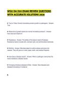 WGU OA D311 EXAM REVIEW QUESTIONS WITH ACCURATE SOLUTIONS 2026&period;&NewLine;&NewLine;