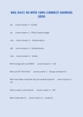 WGU D431 OA WITH 100&percnt; CORRECT ANSWERS &NewLine;2026 