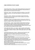 D583 VERIFIED STUDY GUIDE