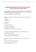 Radiology Exam Questions with 100&percnt; Correct Answers &vert; &NewLine;Latest Version 2026 &vert; Expert Verified 