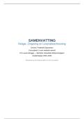 Voordeelbundel RZL&colon; Annotatiegids &plus; Hoorcollege Samenvatting In een wankele wereld &lpar;Frederiek Depoortere&rpar;