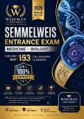 Semmelweis Entrance Exam Medicine Biology &vert; Explore New 153 Full Questions and Answers &vert; 2026 Update &vert; 100&percnt; Correct&period;