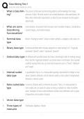 Data Mining Test 1 Practice Questions 2026 &vert; Concepts&comma; Algorithms & Answers