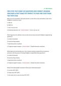 FIRE STATE TEST EXAM 150 QUESTIONS AND CORRECT ANSWERS &NewLine;2025&sol;2026 LATEST EXAM TEST PERFECT TO PASS FIRE STATE EXAM &NewLine;TEST WITH EASE