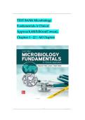 TEST BANK FOR MICROBIOLOGY FUNDAMENTALS&colon; A CLINICAL APPROACH 4TH EDITION MARJORIE KELLY COWAN HEIDI SMITH&comma; A GUIDE&NewLine;