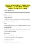 BXMO EXAM STUDY GUIDE QUESTIONS&NewLine;WITH VERIFIED ANSWERS
