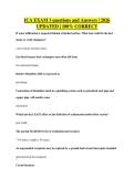 ICA EXAM 1 questions and Answers &vert; 2026&NewLine;UPDATED &vert; 100&percnt; CORRECT